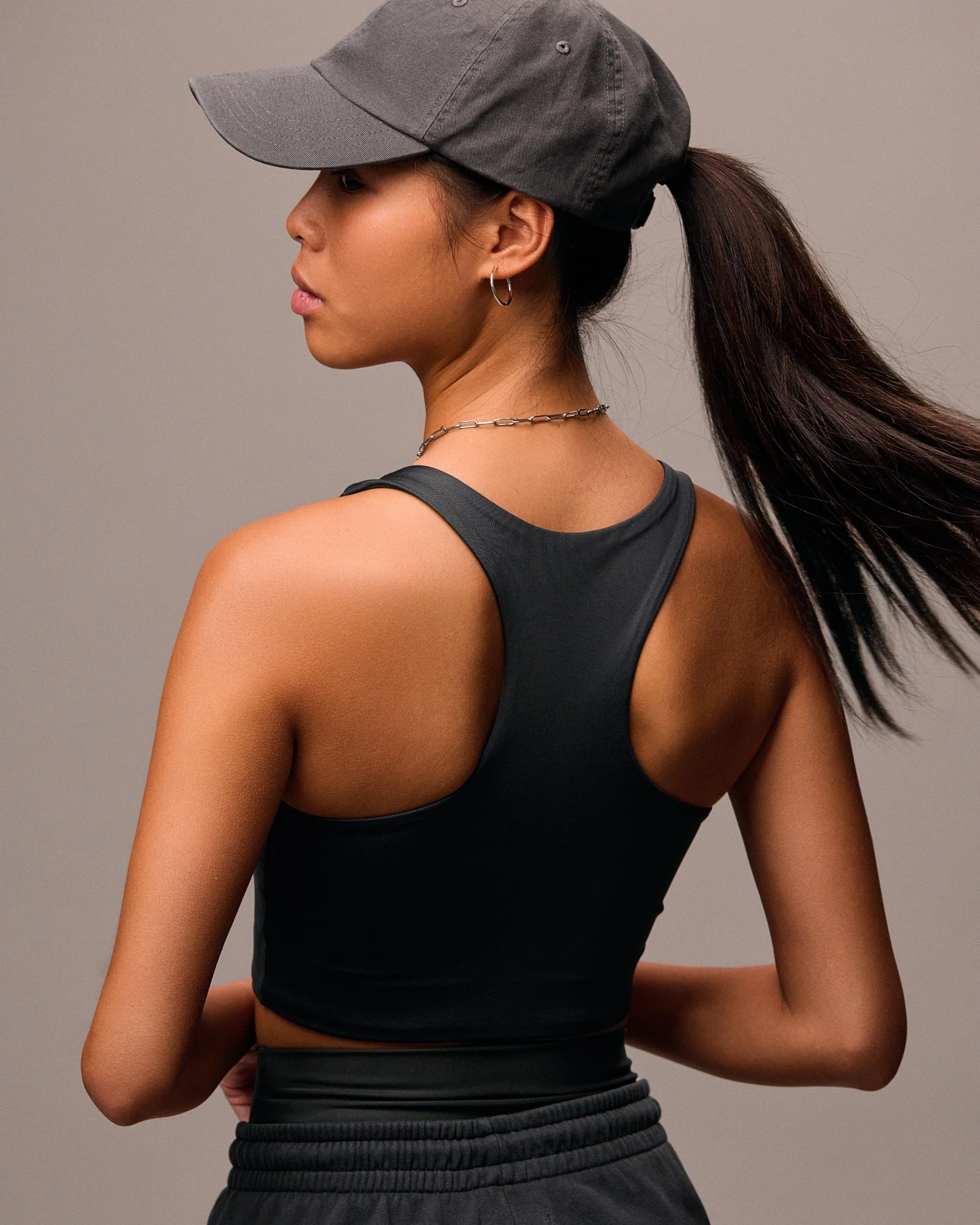 Active Cropped Bra - Spring Green - Image 2