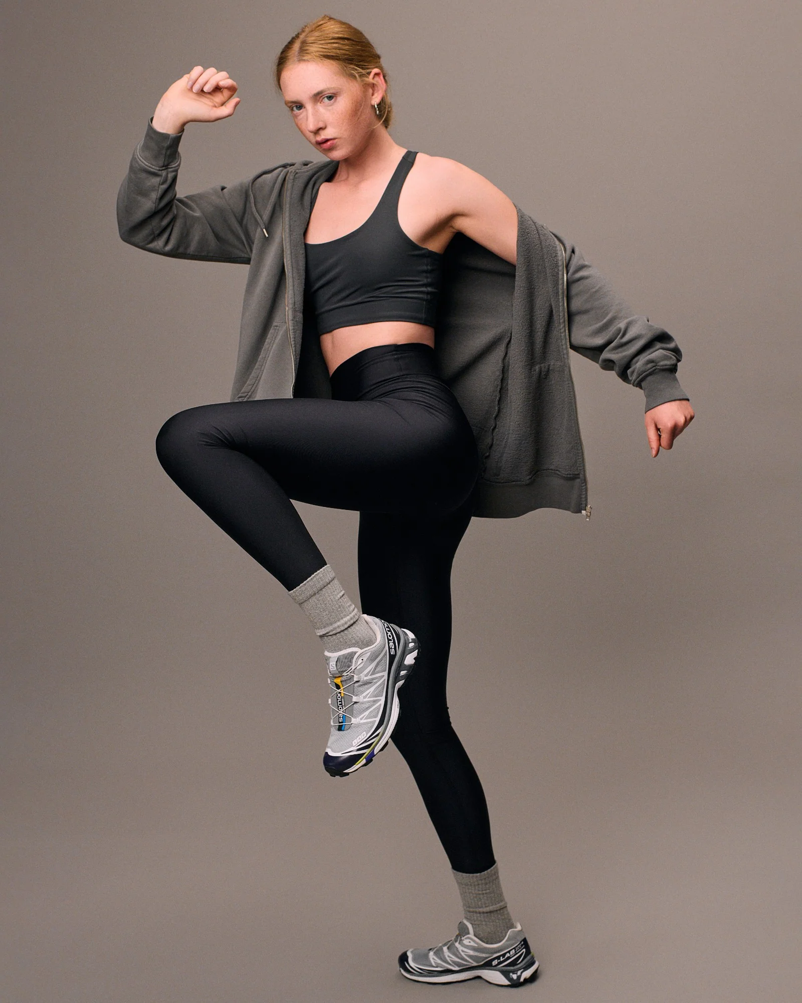 Active High-Rise Legging - Spring Green - Image 3