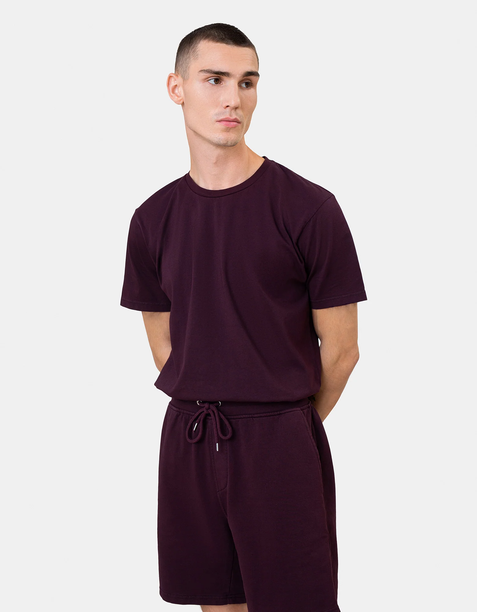 Classic Organic Sweatshorts - Desert Khaki - Image 3