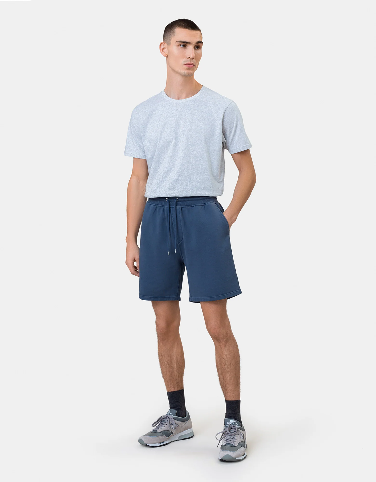 Classic Organic Sweatshorts - Pearly Purple - Image 3