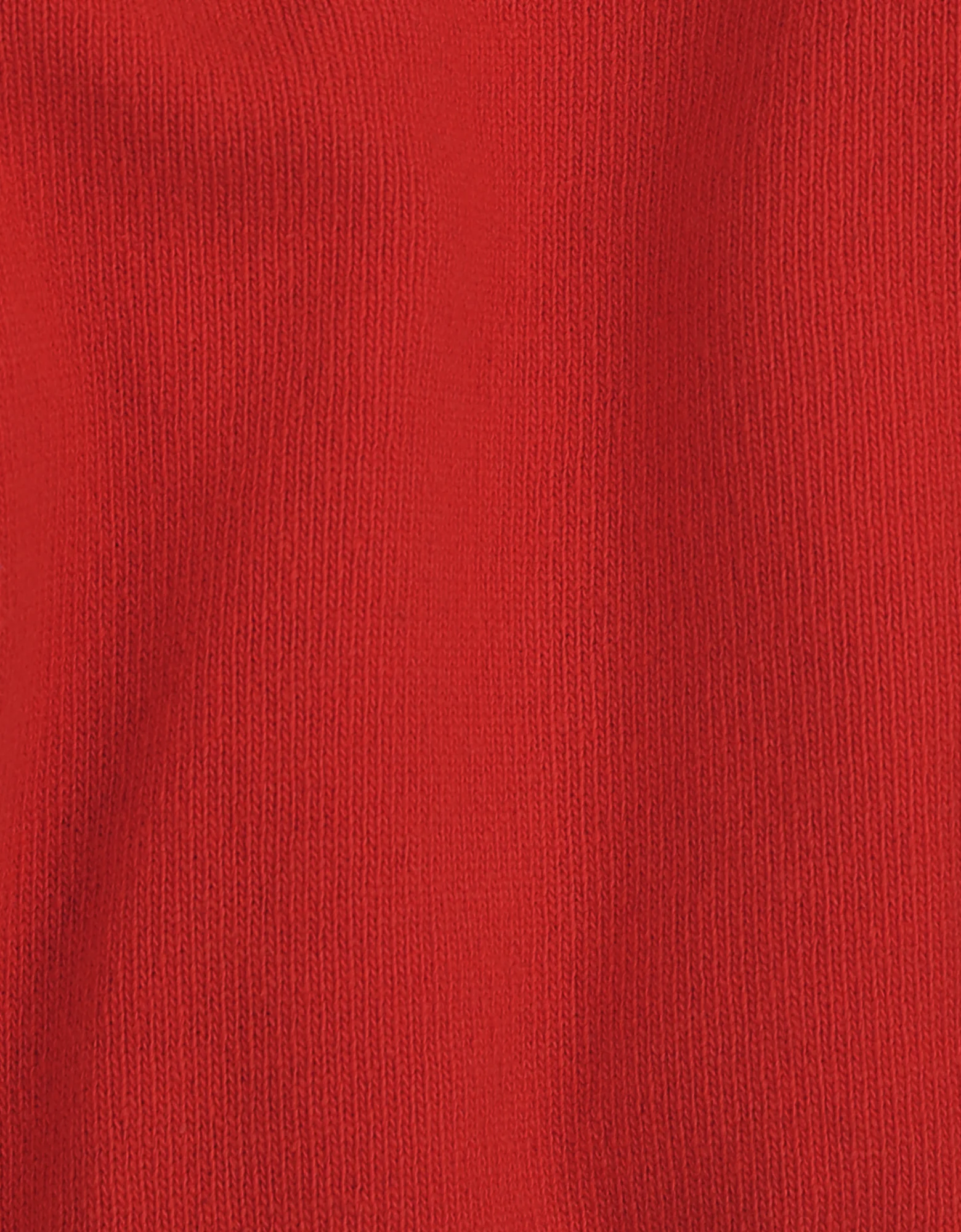Light Merino Wool Crew - Scarlet Red - Image 5