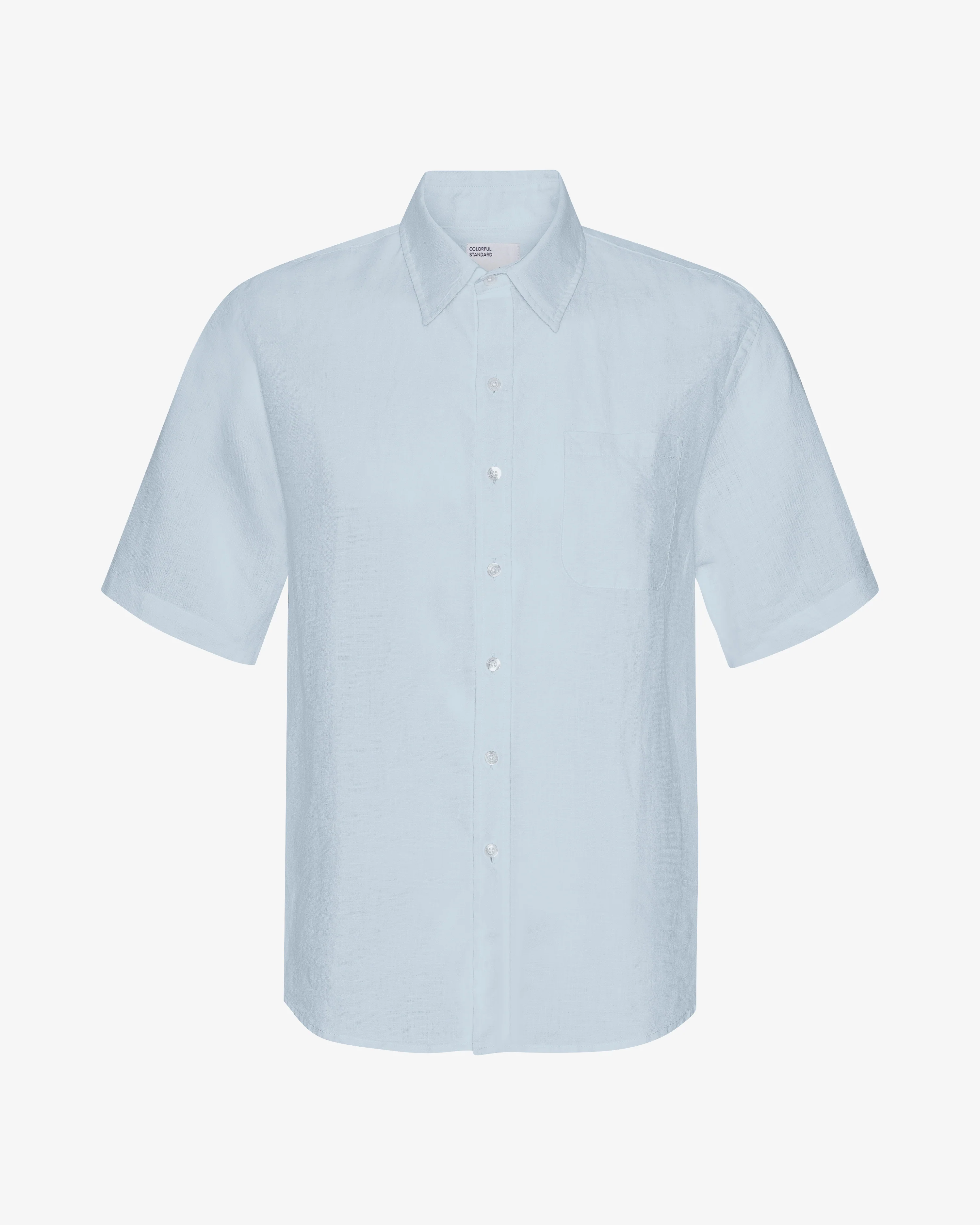 Linen SS Shirt - Polar Blue