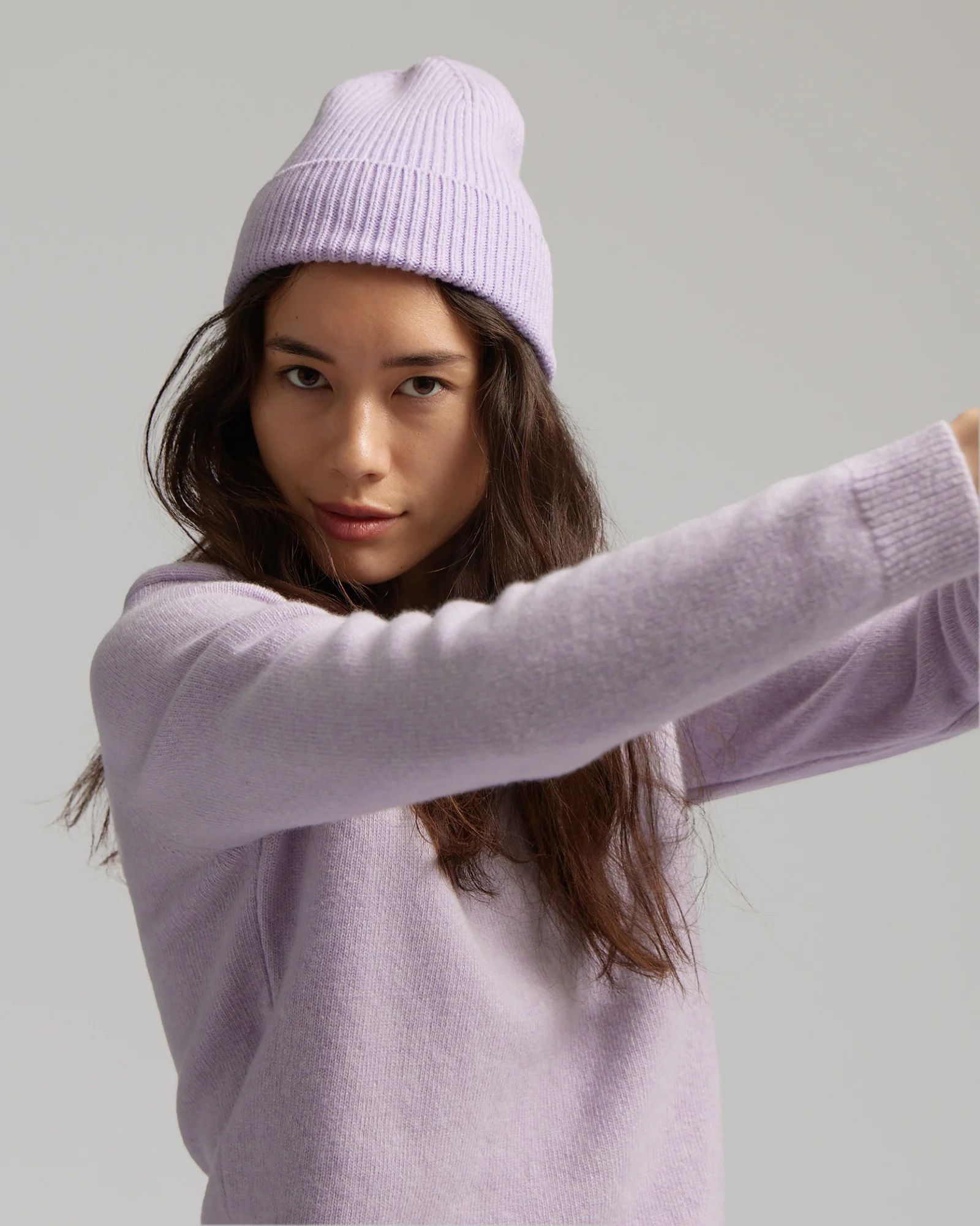 Merino Wool Beanie - Burned Orange - Image 4