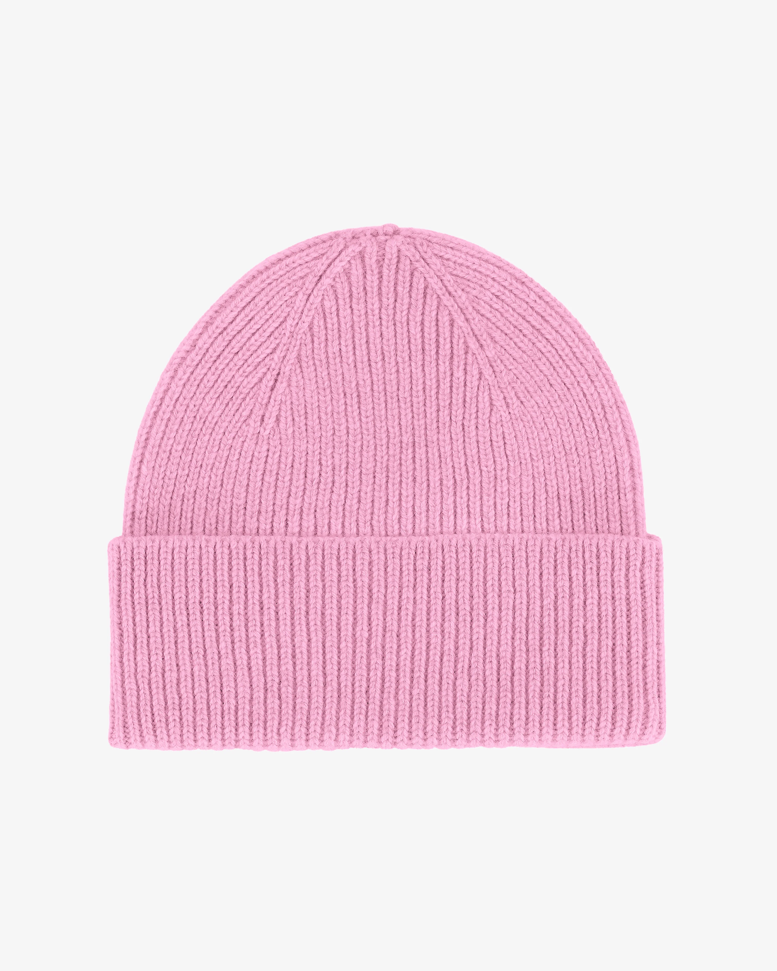 Merino Wool Beanie - Cherry Blossom