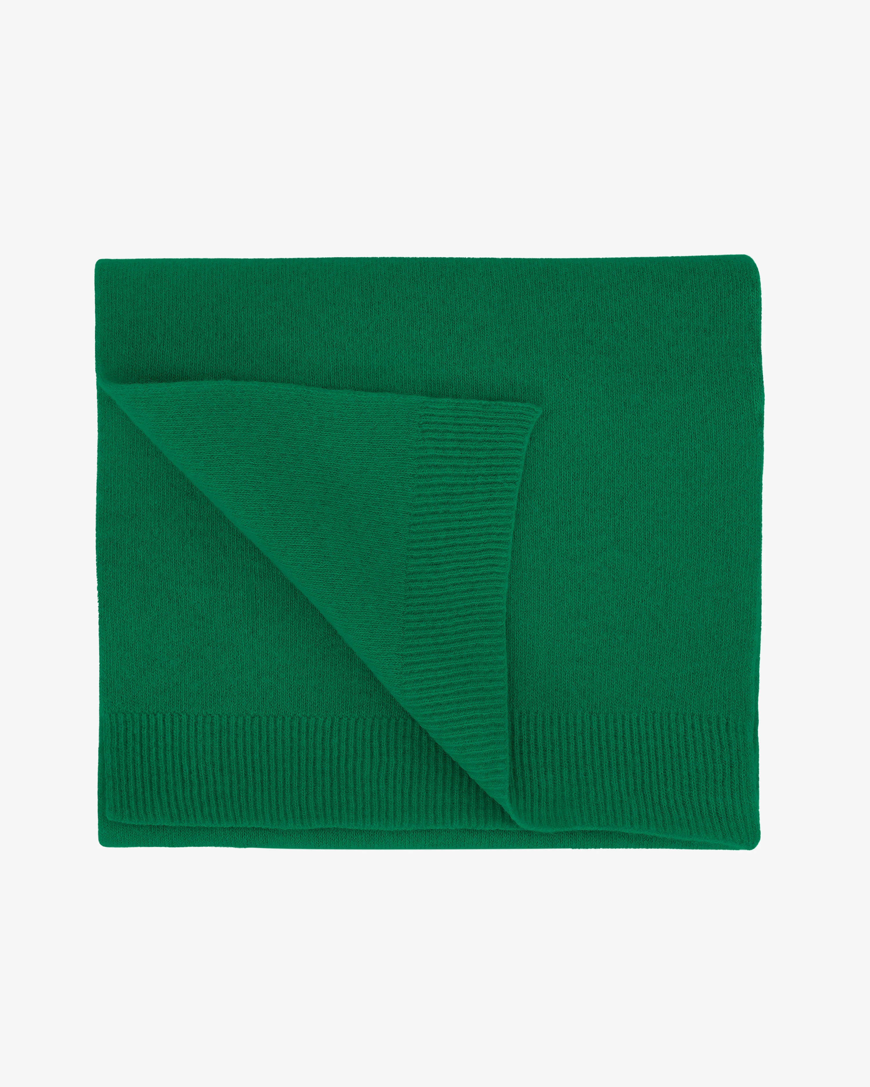Merino Wool Scarf - Kelly Green