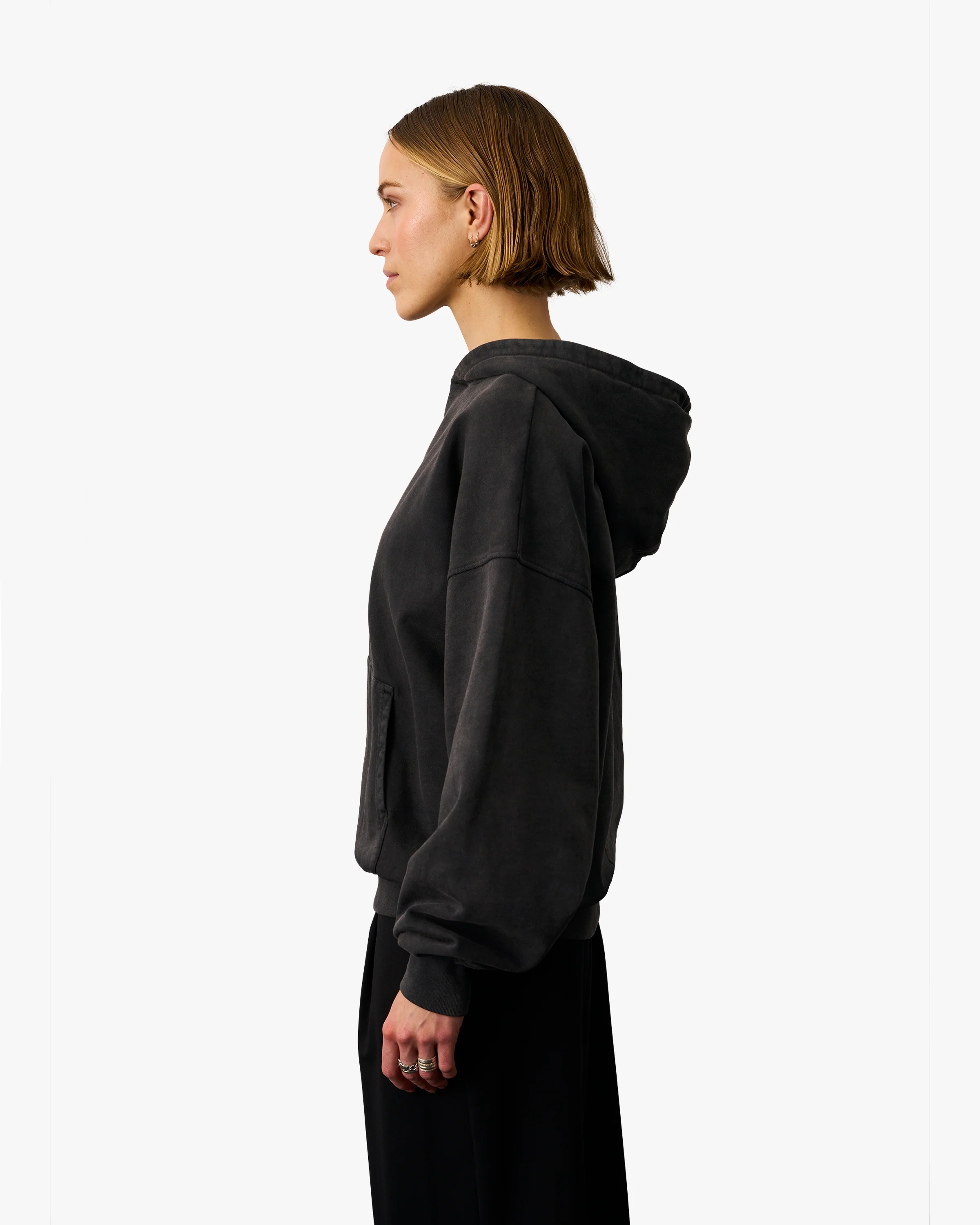 Organic Oversized Hood - Purple Haze - Image 3