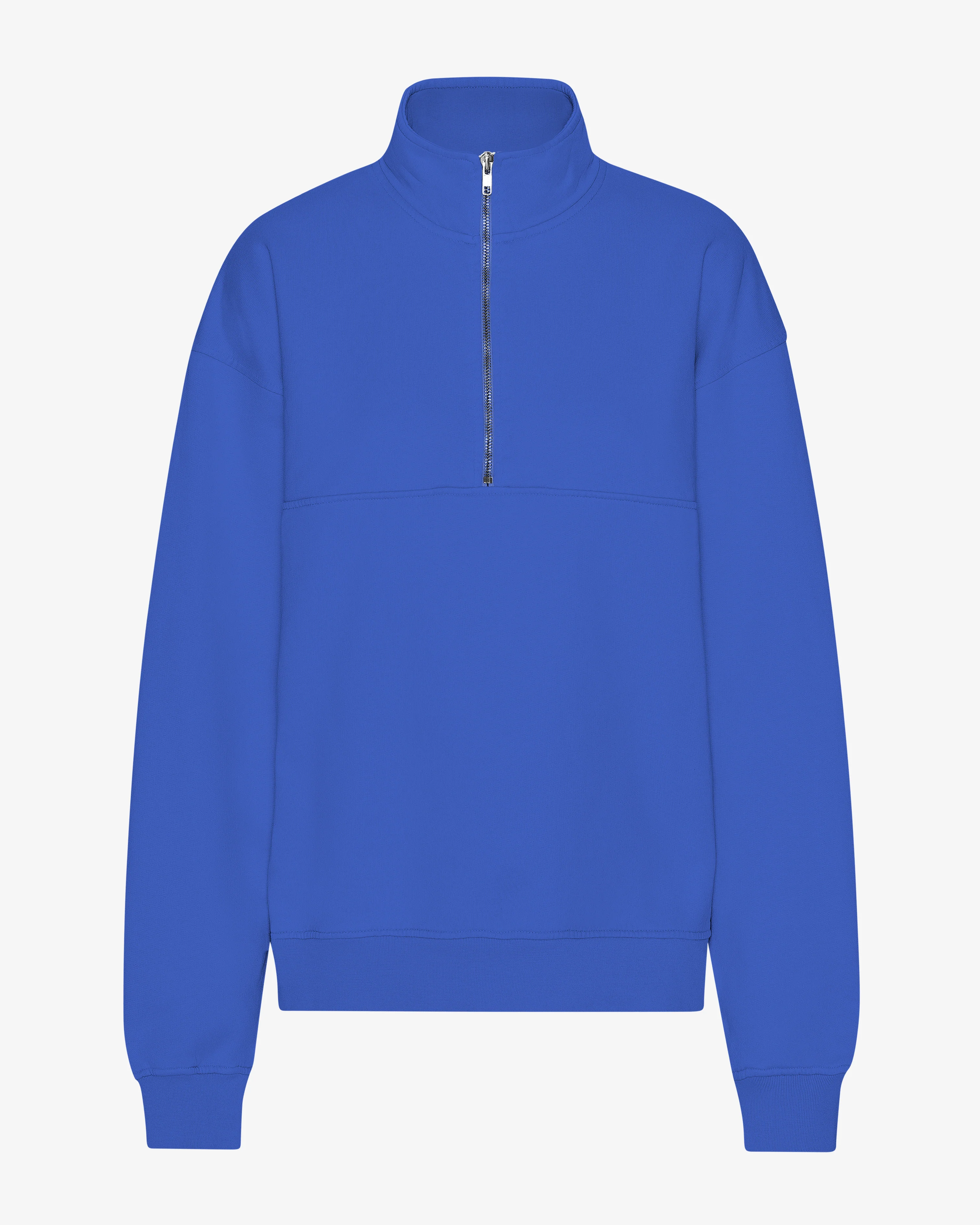 Organic Quarter Zip - Sapphire Blue