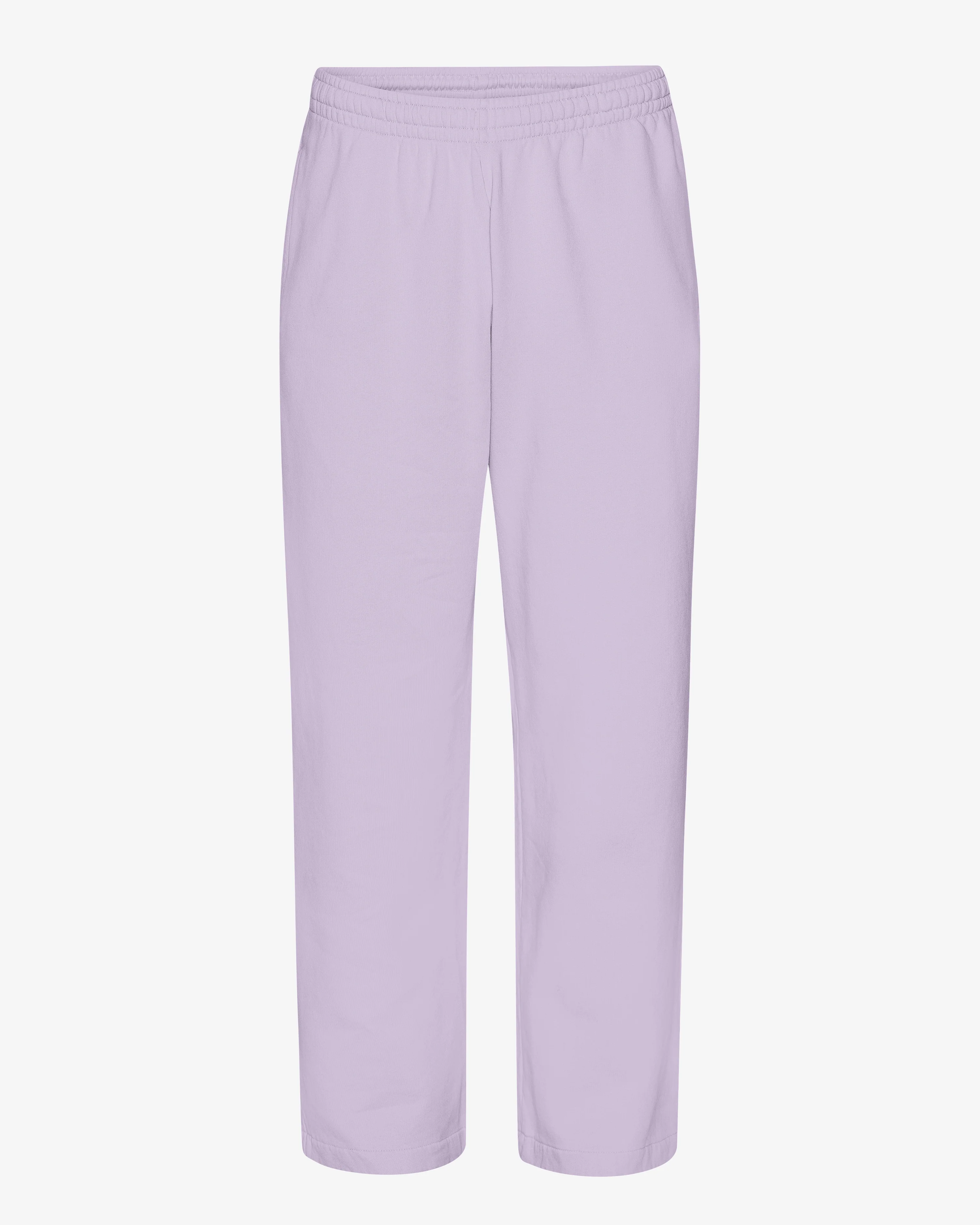 Organic Straight Leg Sweatpants - Soft Lavender
