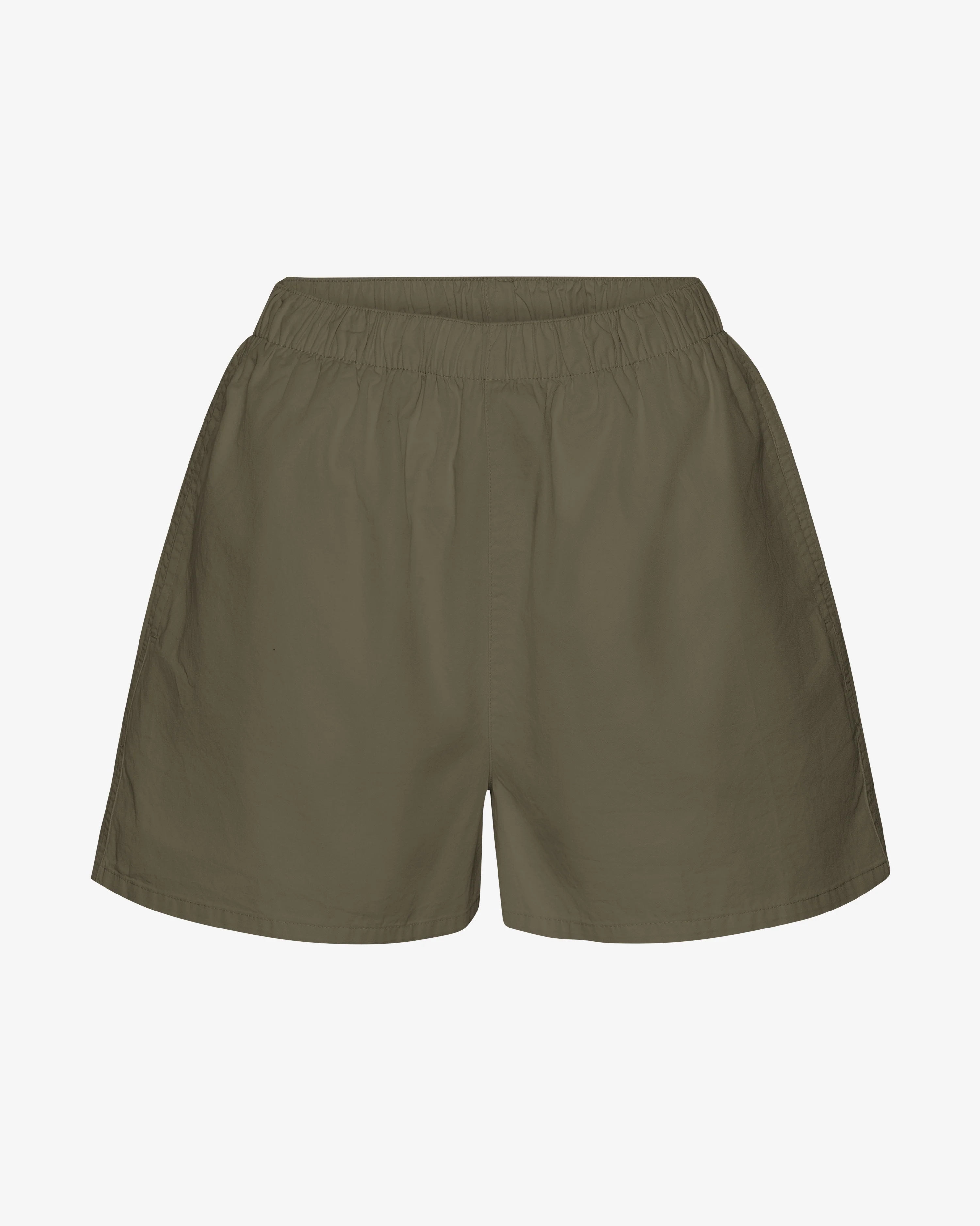 Women Organic Twill Shorts - Dusty Olive