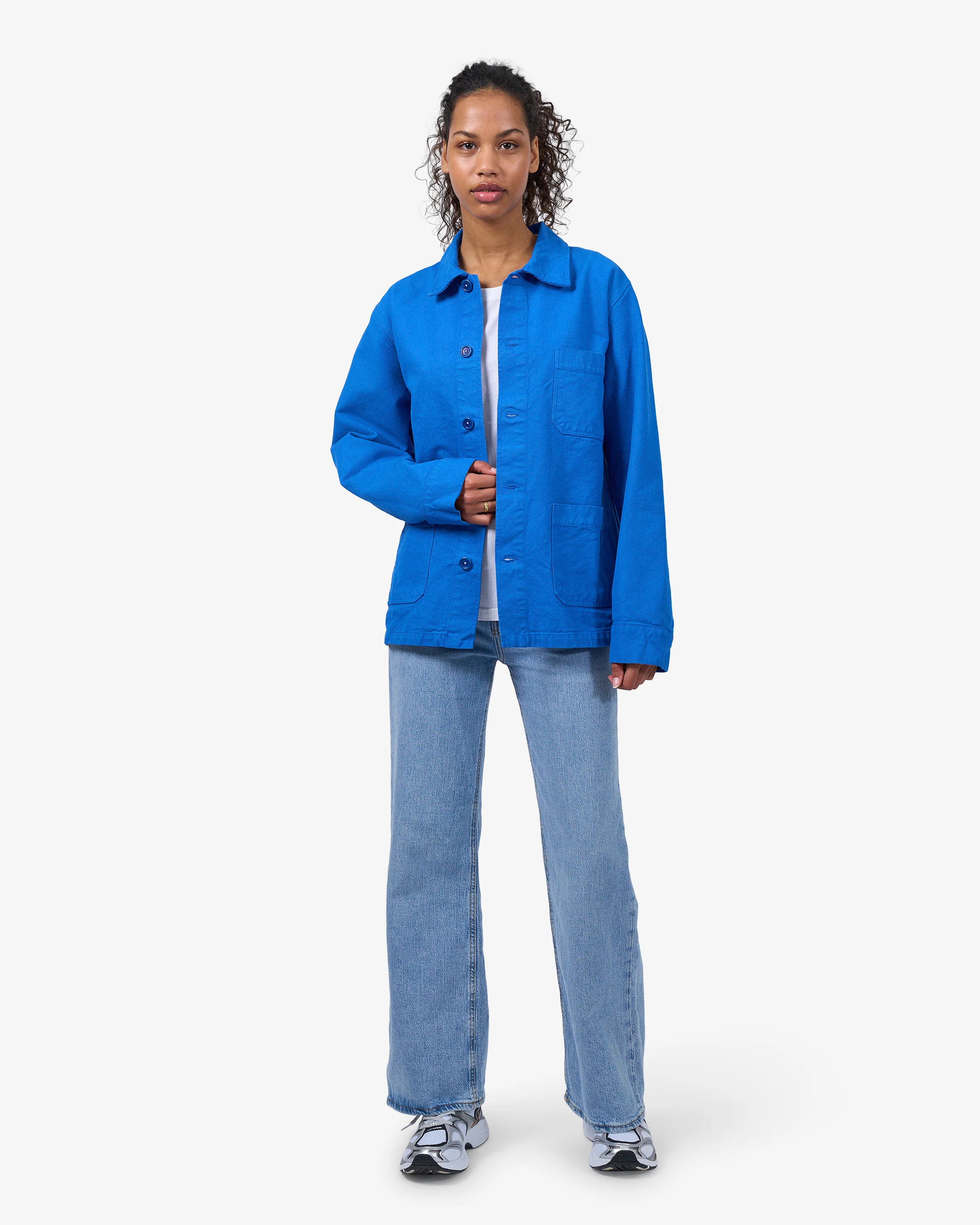 Organic Workwear Jacket - Desert Khaki - Image 3