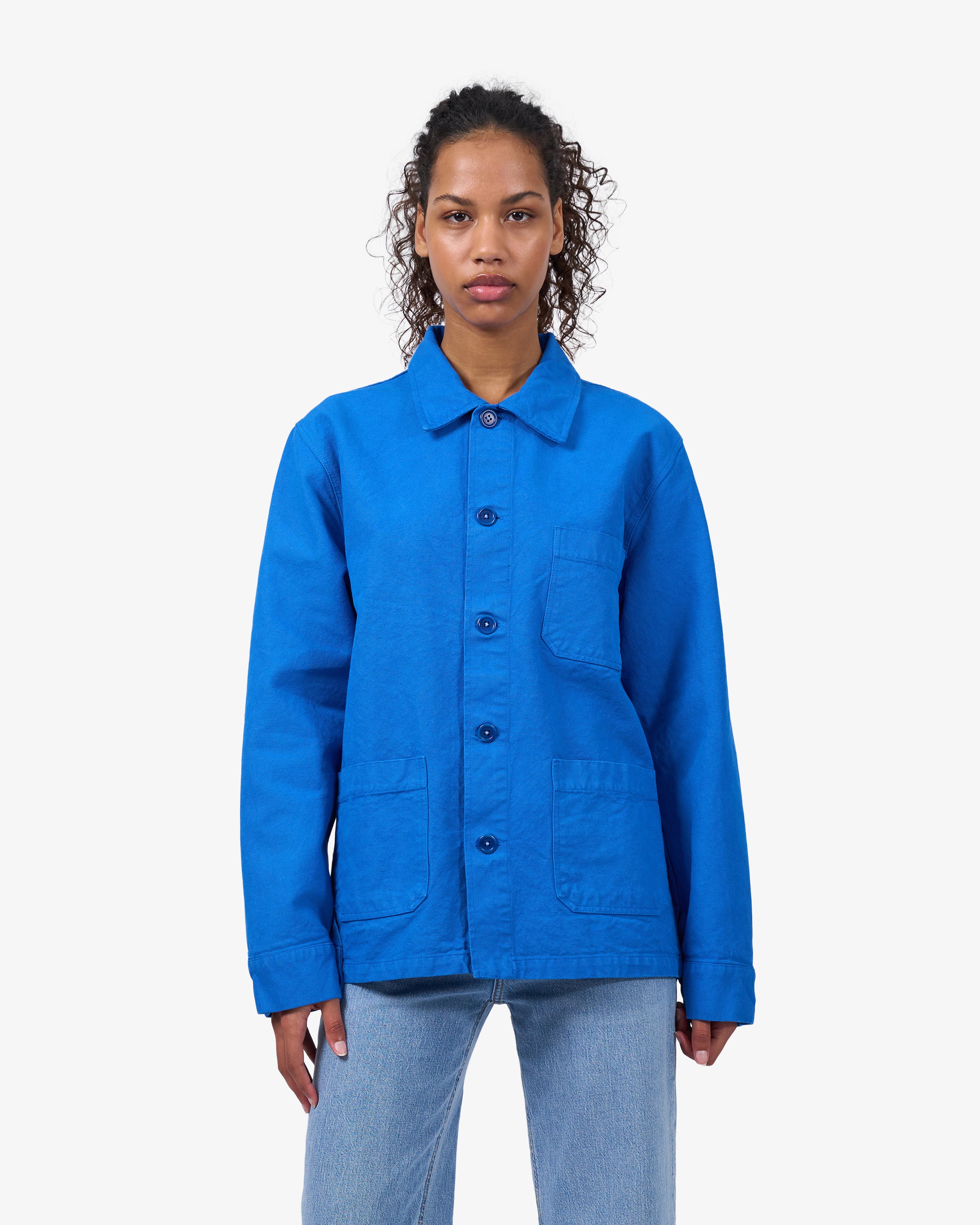 Organic Workwear Jacket - Desert Khaki - Image 4